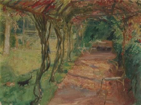 Max Slevogt Unter einem Baum oil painting picture